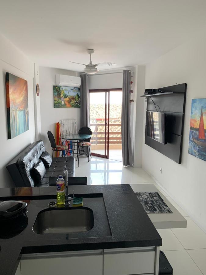 Apartamento Com Vista Do Mar Em Residencial Com Piscina Флорианополис Экстерьер фото