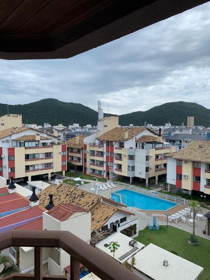 Apartamento Com Vista Do Mar Em Residencial Com Piscina Флорианополис Экстерьер фото