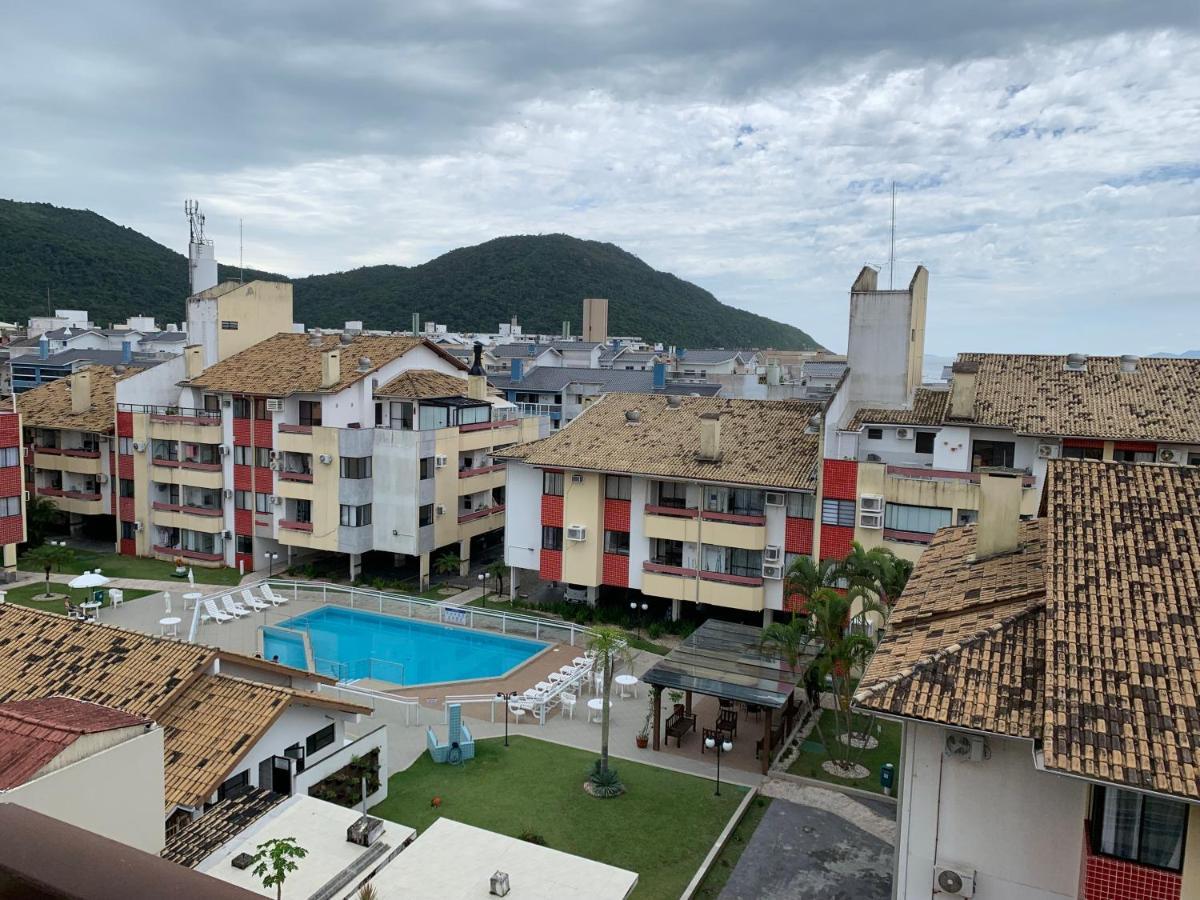 Apartamento Com Vista Do Mar Em Residencial Com Piscina Флорианополис Экстерьер фото