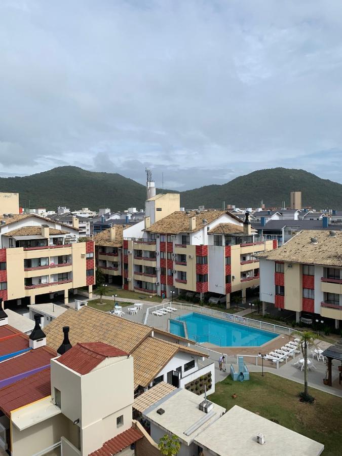 Apartamento Com Vista Do Mar Em Residencial Com Piscina Флорианополис Экстерьер фото